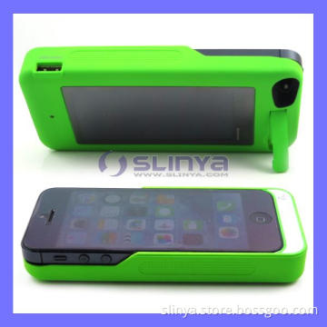 3000mAh Solar Battery Charger Case for iPhone5/5s/5c (SB-11)